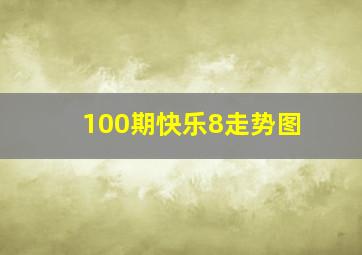 100期快乐8走势图