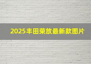 2025丰田荣放最新款图片