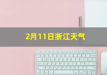 2月11日浙江天气