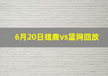 6月20日雄鹿vs篮网回放