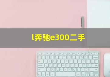 l奔驰e300二手