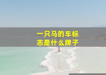 一只马的车标志是什么牌子