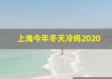 上海今年冬天冷吗2020