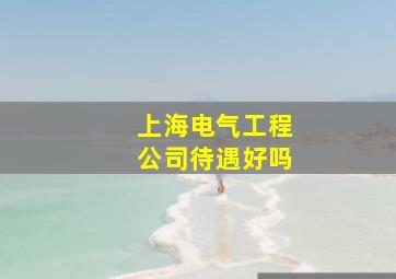 上海电气工程公司待遇好吗