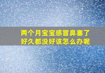 两个月宝宝感冒鼻塞了好久都没好该怎么办呢