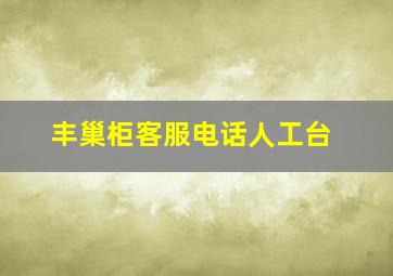 丰巢柜客服电话人工台