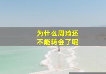 为什么周琦还不能转会了呢