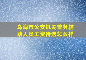 乌海市公安机关警务辅助人员工资待遇怎么样