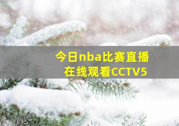 今日nba比赛直播在线观看CCTV5