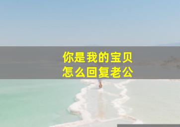 你是我的宝贝怎么回复老公