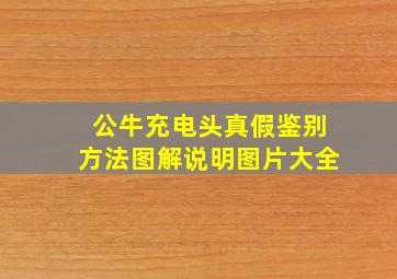 公牛充电头真假鉴别方法图解说明图片大全