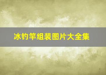 冰钓竿组装图片大全集