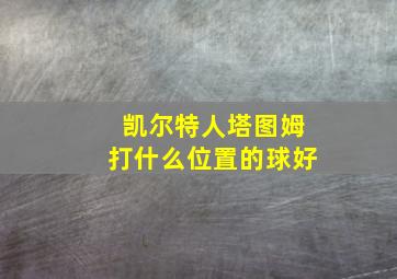 凯尔特人塔图姆打什么位置的球好