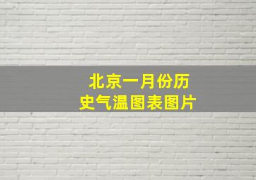 北京一月份历史气温图表图片