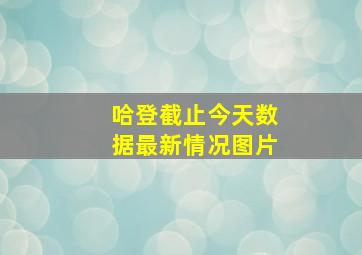 哈登截止今天数据最新情况图片