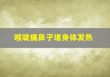 喉咙痛鼻子堵身体发热