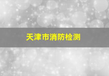 天津市消防检测