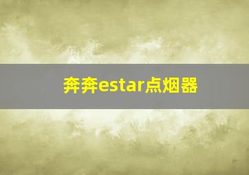 奔奔estar点烟器