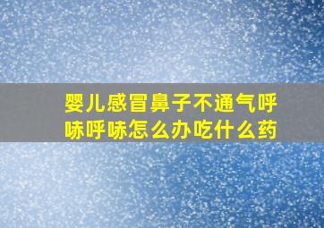 婴儿感冒鼻子不通气呼哧呼哧怎么办吃什么药