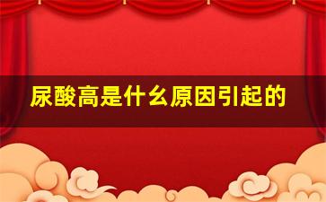 尿酸高是什幺原因引起的