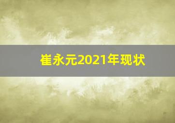 崔永元2021年现状