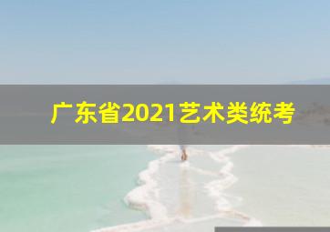 广东省2021艺术类统考