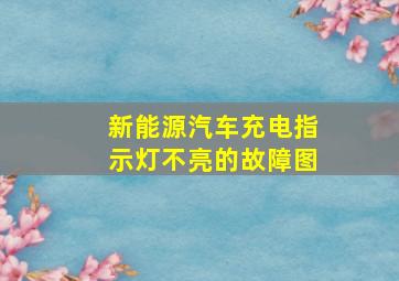 新能源汽车充电指示灯不亮的故障图