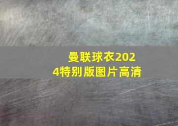 曼联球衣2024特别版图片高清