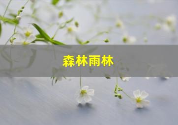 森林雨林