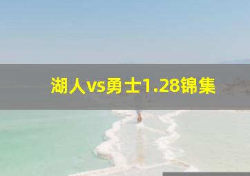 湖人vs勇士1.28锦集