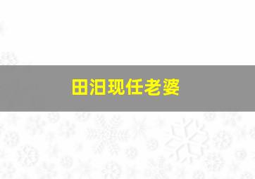 田汨现任老婆