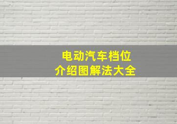 电动汽车档位介绍图解法大全