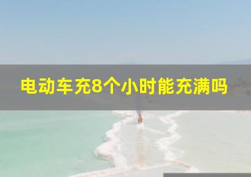 电动车充8个小时能充满吗