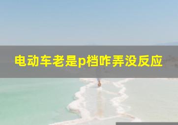 电动车老是p档咋弄没反应