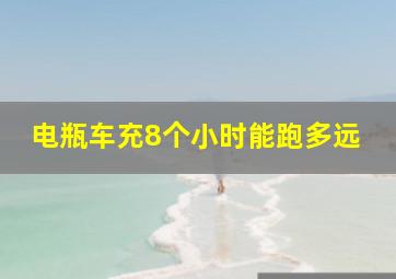 电瓶车充8个小时能跑多远