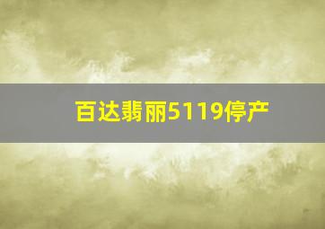 百达翡丽5119停产