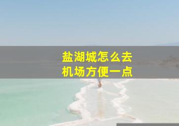 盐湖城怎么去机场方便一点