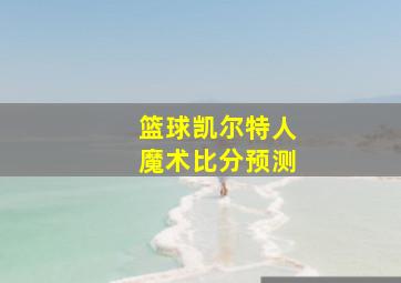 篮球凯尔特人魔术比分预测