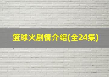 篮球火剧情介绍(全24集)