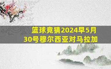 篮球竟猜2024早5月30号穆尔西亚对马拉加