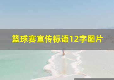 篮球赛宣传标语12字图片