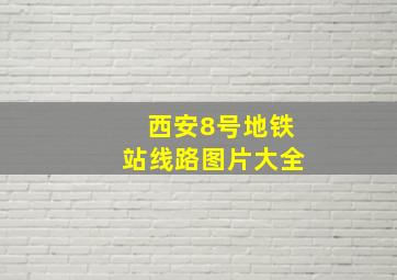 西安8号地铁站线路图片大全