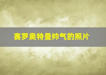 赛罗奥特曼帅气的照片