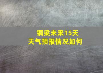 铜梁未来15天天气预报情况如何