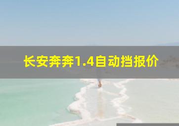 长安奔奔1.4自动挡报价