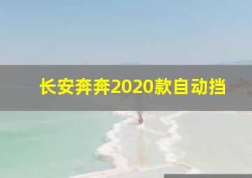 长安奔奔2020款自动挡