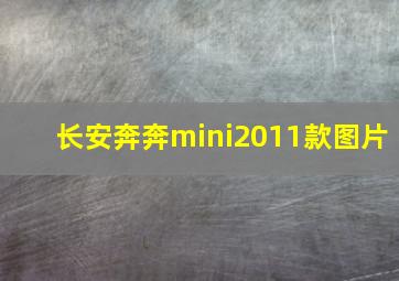 长安奔奔mini2011款图片