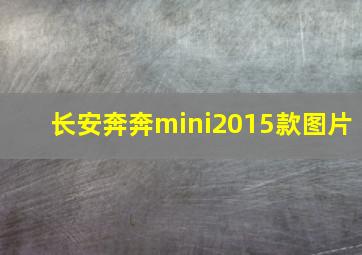 长安奔奔mini2015款图片