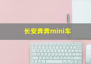 长安奔奔mini车