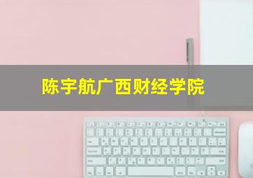 陈宇航广西财经学院